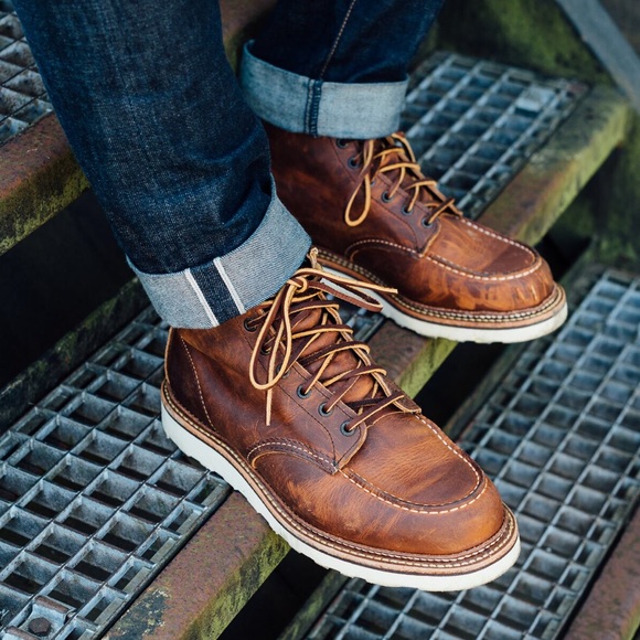 classic moc toe boots 1907